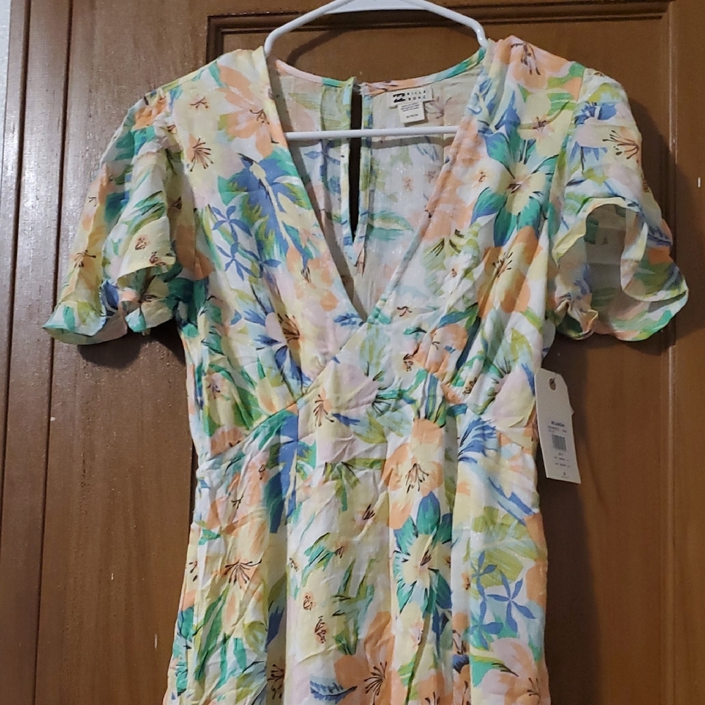 Floral Wrap Dress